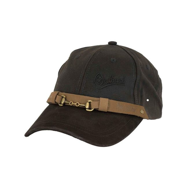Outback Trading Co. Equestrian Cap Brown image number null
