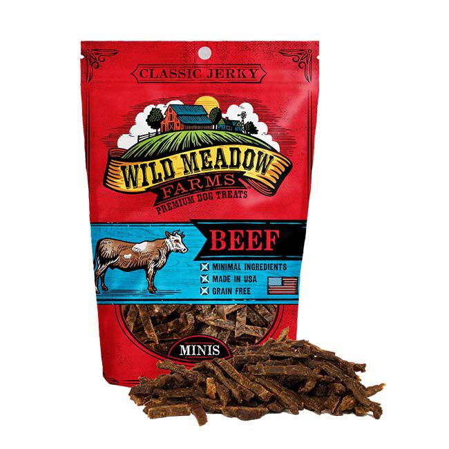 Wild Meadow Farms Classic Jerky Minis - Beef - 4 oz image number null