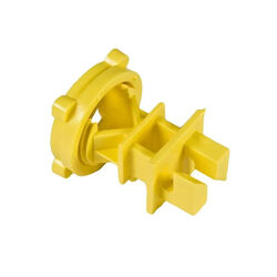 Zareba Rod Post Insulator - Yellow - 25-Pack