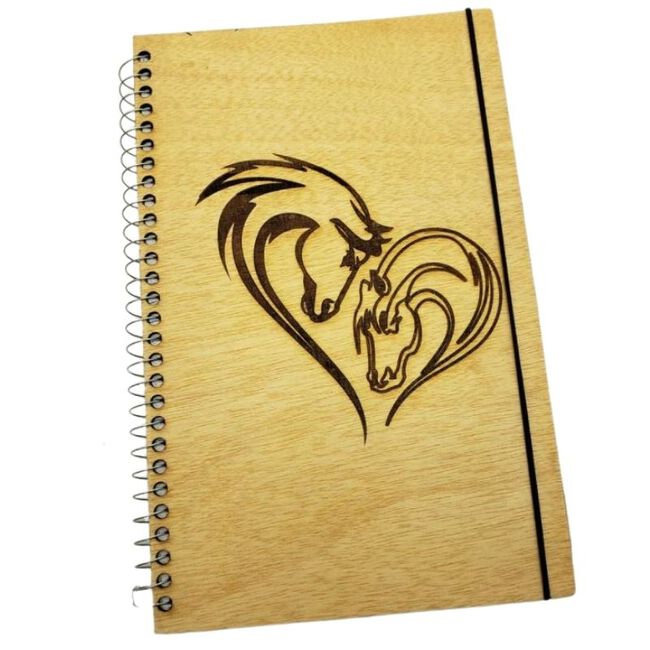 Genesis 3D Lined Journal - Horse Heart image number null