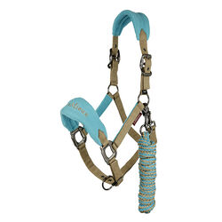 LeMieux Vogue Halter & Lead Rope - Azure
