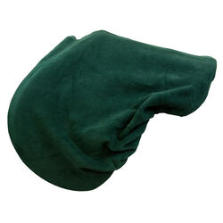 Intrepid International Plush Fleece Close Contact Saddle Cover - Hunter Green