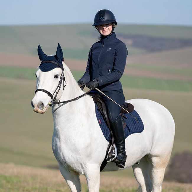 LeMieux Suede All Purpose Pad - Navy image number null