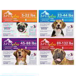 Apex Animal Health Apex Plus for Dogs Flea & Tick Protection