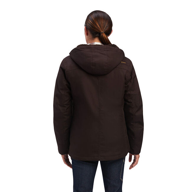 Ariat Women's Rebar DuraCanvas Insulated Jacket - Mole - Closeout image number null