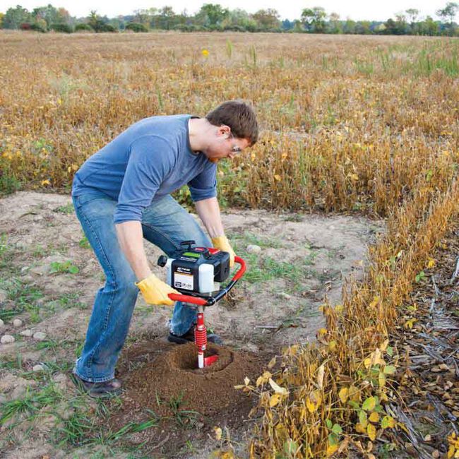Earthquake 8" 2-Cycle 43cc Auger Powerhead image number null