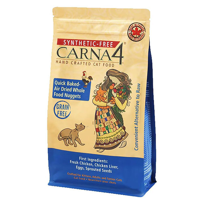 CARNA4 Hand Crafted Dry Cat Food - Chicken Recipe image number null