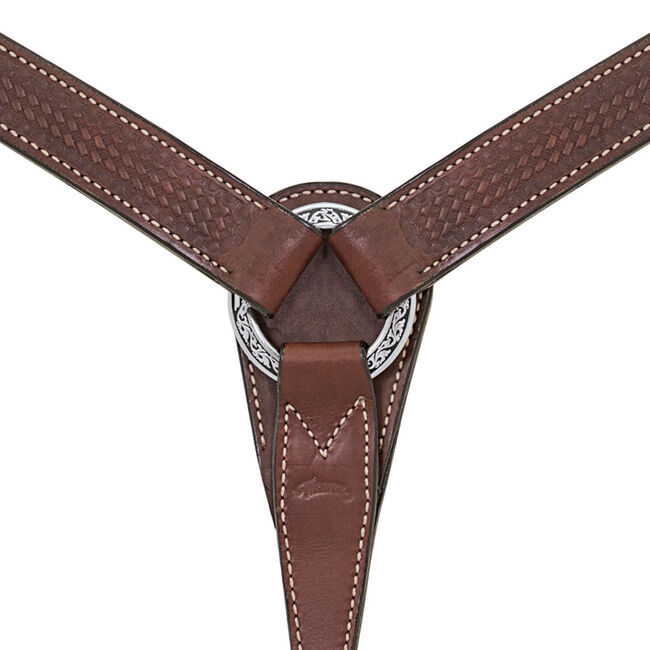Weaver Equine Basin Cowboy Tapered Breast Collar image number null