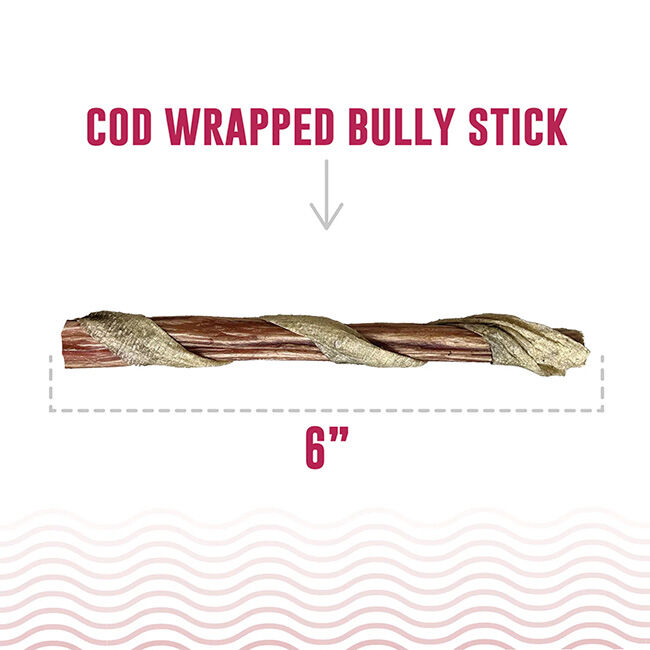 Icelandic+ Fish Sticks - Bully Sticks Wrapped in Cod Skin image number null