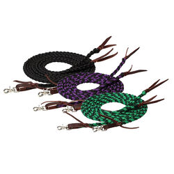 Weaver Braided Split Reins - 1/2" x 8'