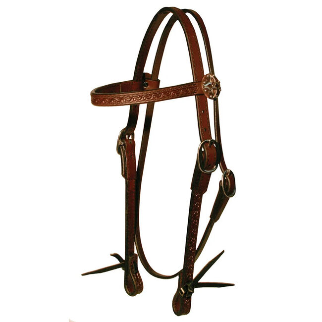 Circle Y Daisetta Browband Headstall image number null