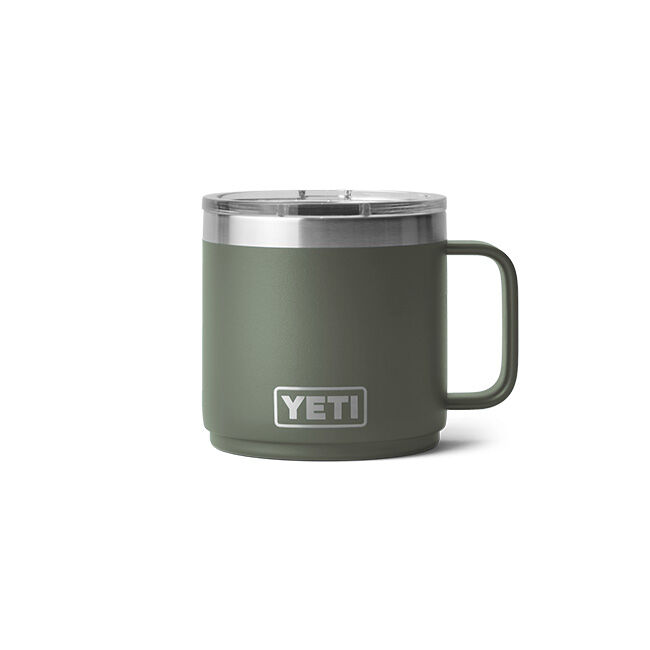 Yeti Rambler 14oz Stackable Mug with Magslider Lid - Camp Green