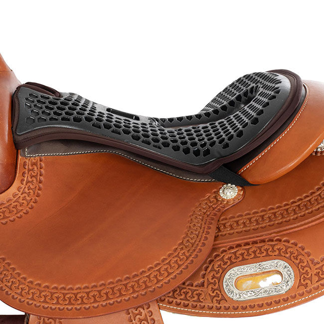 Acavallo Ortho-Coccyx Hexagonal Gel Western Seat Saver image number null
