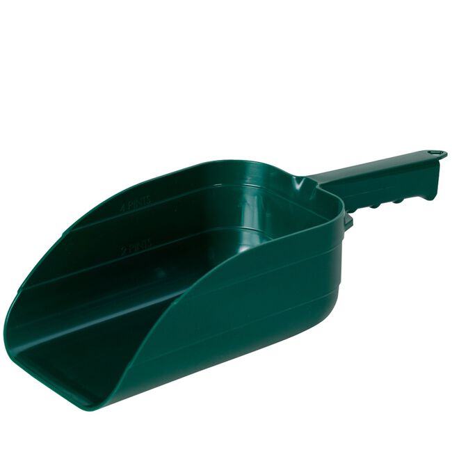 Little Giant 5 Pint Plastic Feed Scoop Green image number null