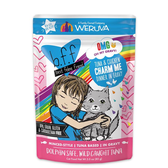 BFF Tuna & Chicken Charm Me Cat Food Pouch image number null