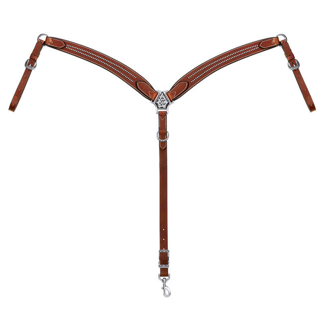Weaver Leather Austin Contoured Leather Breastcollar image number null