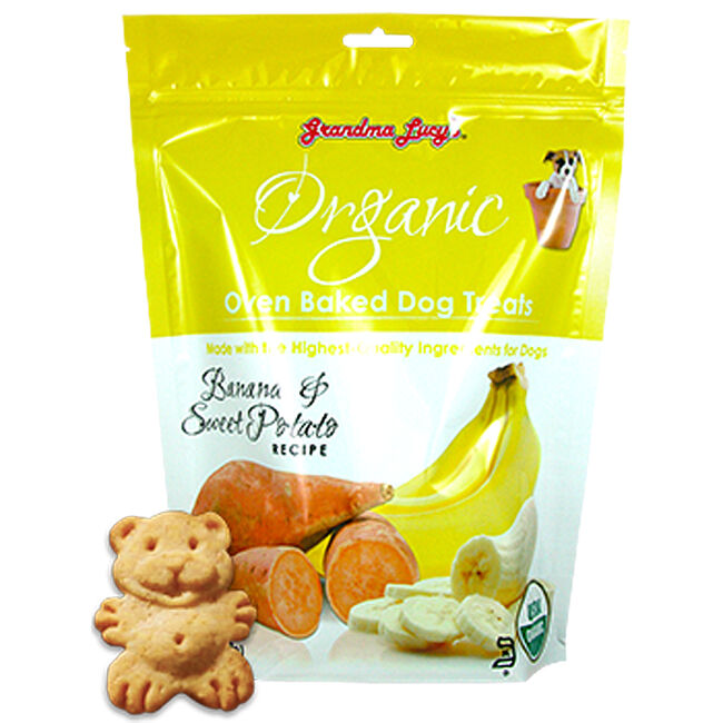 Grandma Lucy's Organic Oven-Baked Banana and Sweet Potato Dog Treats image number null
