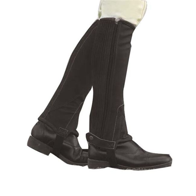 Dublin Kids' Suede Half Chaps image number null