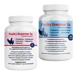 RNA Supplements Poultry Dewormer 5X