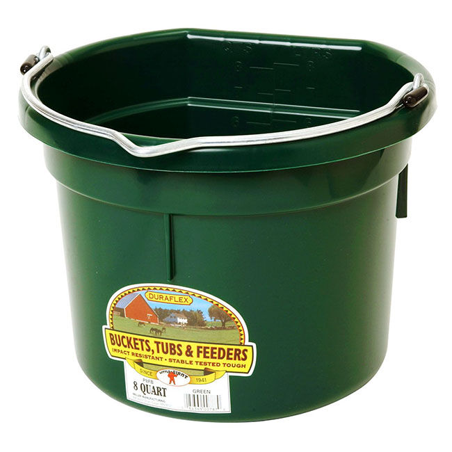 Little Giant DuraFlex Flatback Bucket - 8-Quart Capacity image number null