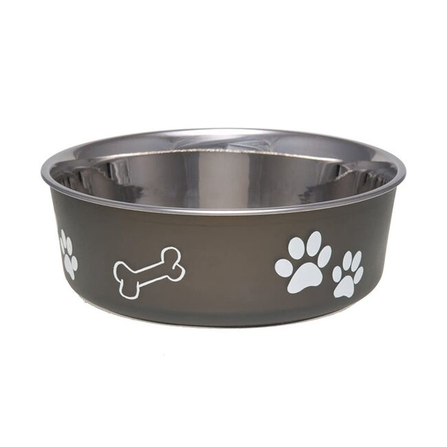 Loving Pets Bella Pet Bowl - Espresso image number null