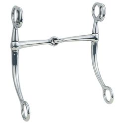 Weaver Draft Tom Thumb Snaffle Mouth Bit