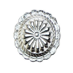 Finishing Touch of Kentucky Tack Pin - Concho - Large - Silver