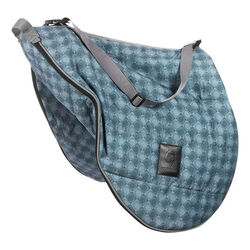 Equinavia Darby Saddle Bag - Dark Gray/Light Gray