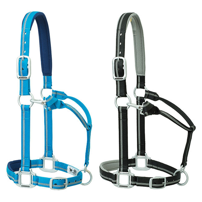 Weaver Equine Nylon Padded Reflective Adjustable Horse Halter image number null