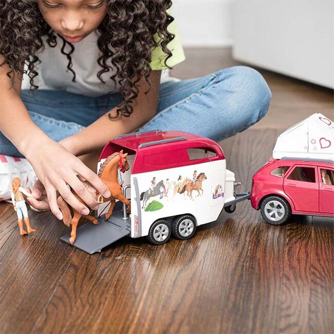 Schleich Horse Adventures with Car and Trailer image number null