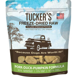 Tucker's Freeze-Dried Dog Formula - Pork Duck Pumpkin - 14 oz