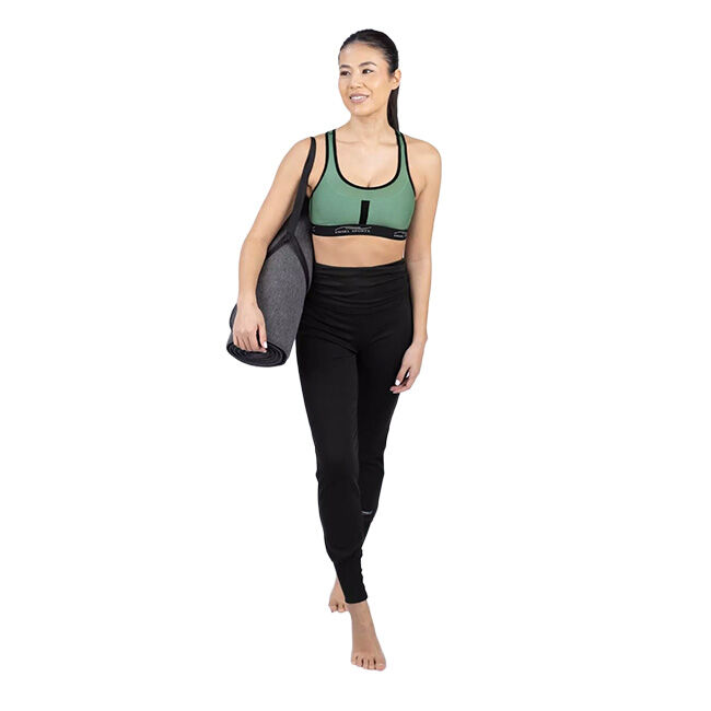 Engel Sports Women's Wool/Silk Blend Sports Bra - Emerald image number null