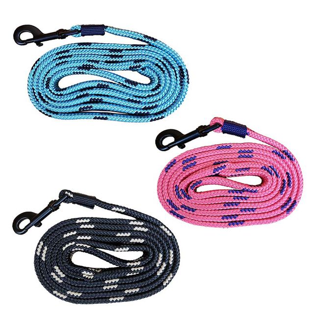 Triple E 7/8" x 6' Soft Touch Flat Braid Dog Leash image number null