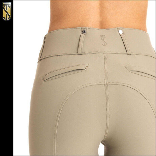 Tredstep Women's Evolute Knee Patch Breeches - Tan image number null
