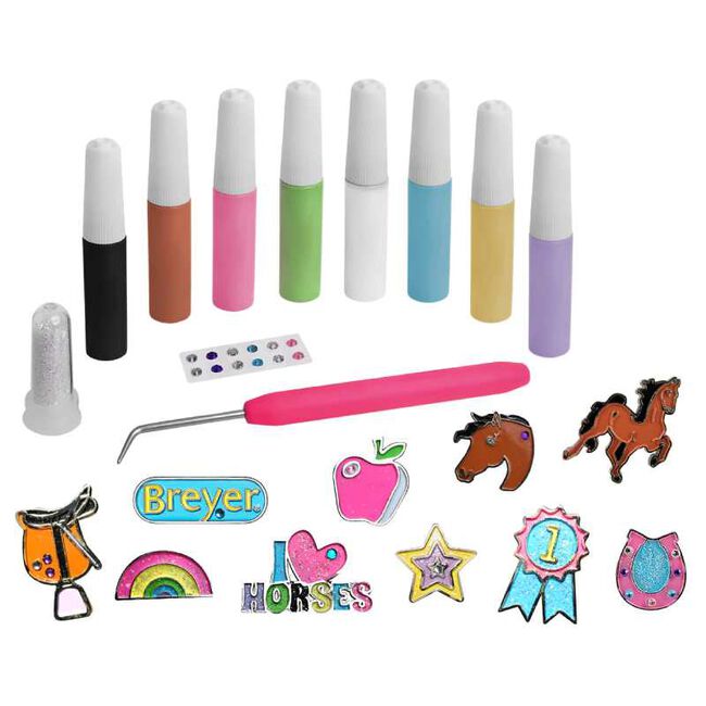 Breyer Horses Activity Paint & Wear Enamel Pins - Closeout image number null