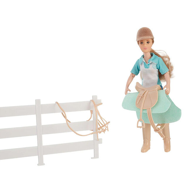 Breyer Greta English Rider & Tack image number null