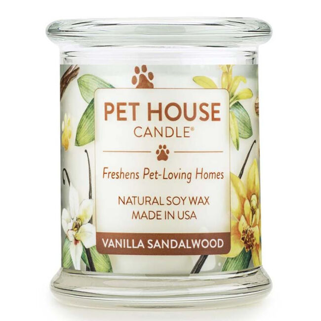 Pet House Candle - Vanilla Sandalwood image number null