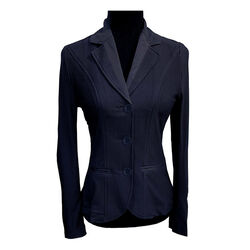 Anademi Women's Mesh Show Coat - Navy