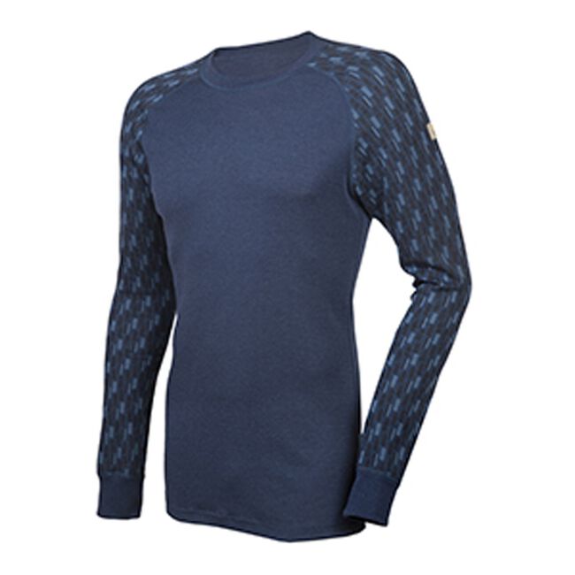 Janus Men's Jacquard Design Wool Shirt image number null