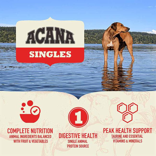 ACANA Singles Limited Ingredient Dry Dog Food Lamb & Apple The