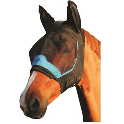 Woof Wear UV Fly Mask with Ears - Black/Blue