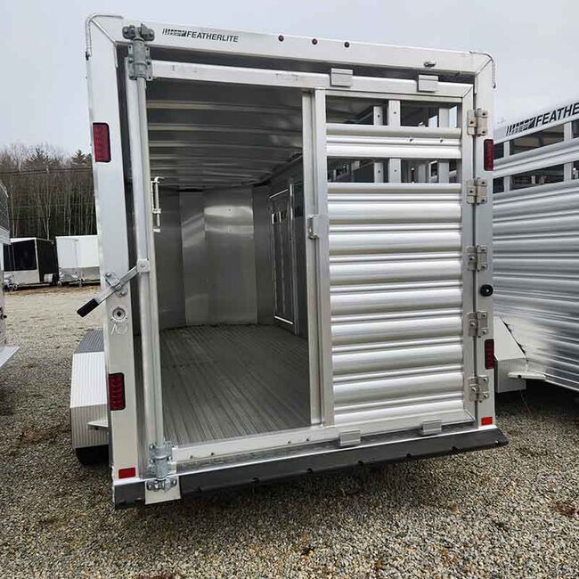 Featherlite 2023 Model 8107 16' Bumper Pull Livestock Trailer The Cheshire Horse
