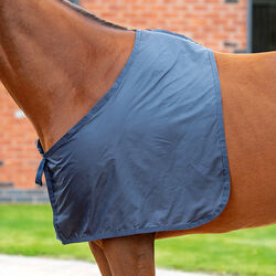 Shires Satin Anti-Rub Bib - Navy