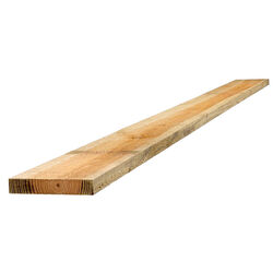 Culpeper Wood Preservers Treated Rough Slip Rail Fence Board - Southern Yellow Pine