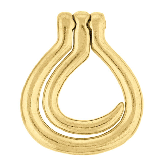 Weaver Equine Folding Hoof Pick - Solid Brass image number null