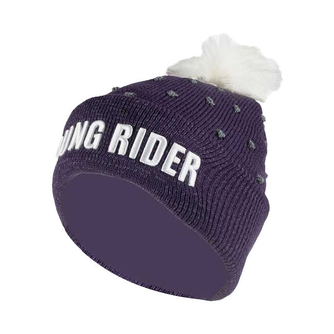 Horze Terry Kids Reflective Knitted Hat image number null