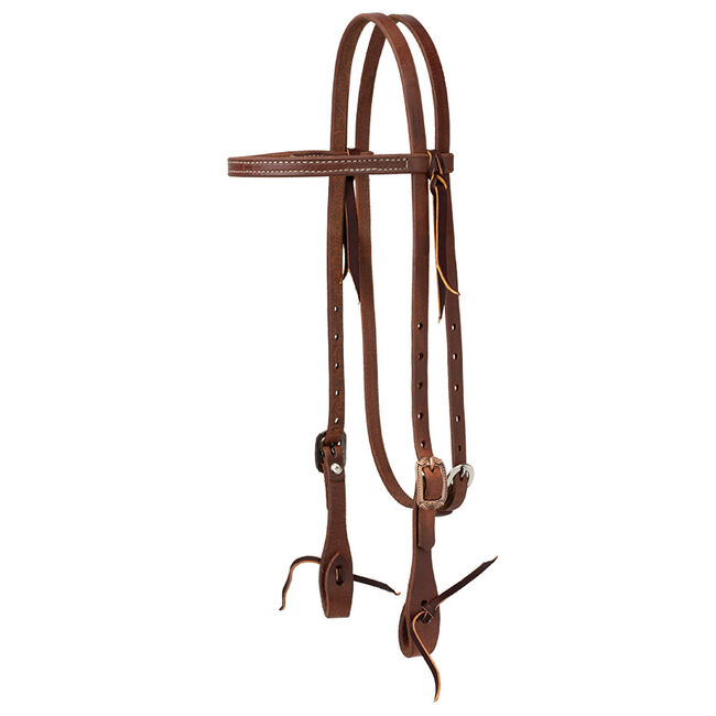 Weaver Equine ProTack Browband Headstall with Designer Hardware image number null