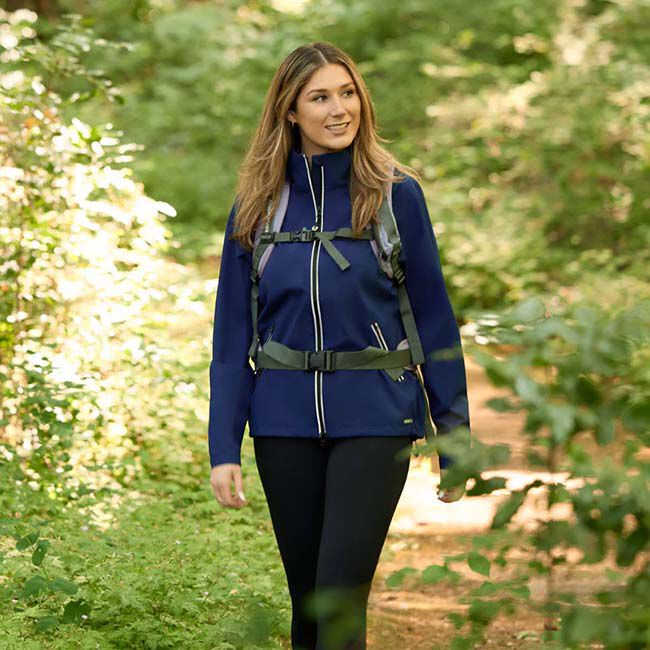 Kerrits Women's Down the Line Waterproof Jacket - Regal image number null