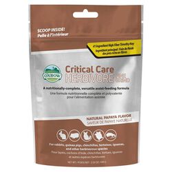 Oxbow Critical Care Herbivore - Fine Grind - Natural Papaya Flavor