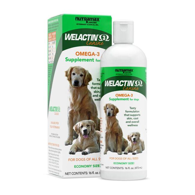 Welactin Canine Omega-3 Liquid Supplement for Dogs image number null